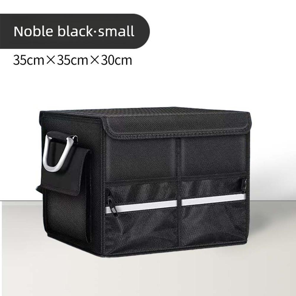 Portable Foldable Trunk Storage Box Waterproof Oxford Cloth Large Capacity Car Organizer for Camping Fishing Universal