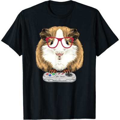 Guinea Pig Video Game Wildlife Animal Guinea Pig Gamers T-Shirt