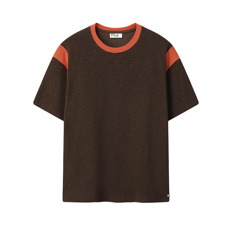New FILA T Shirt Asian Version Unisex F71U525101F-BN