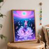 Disney Minnie Mouse Galaxy Musical Flower Digital Oil Painting Hand Painting Kit Diy Home Decoration