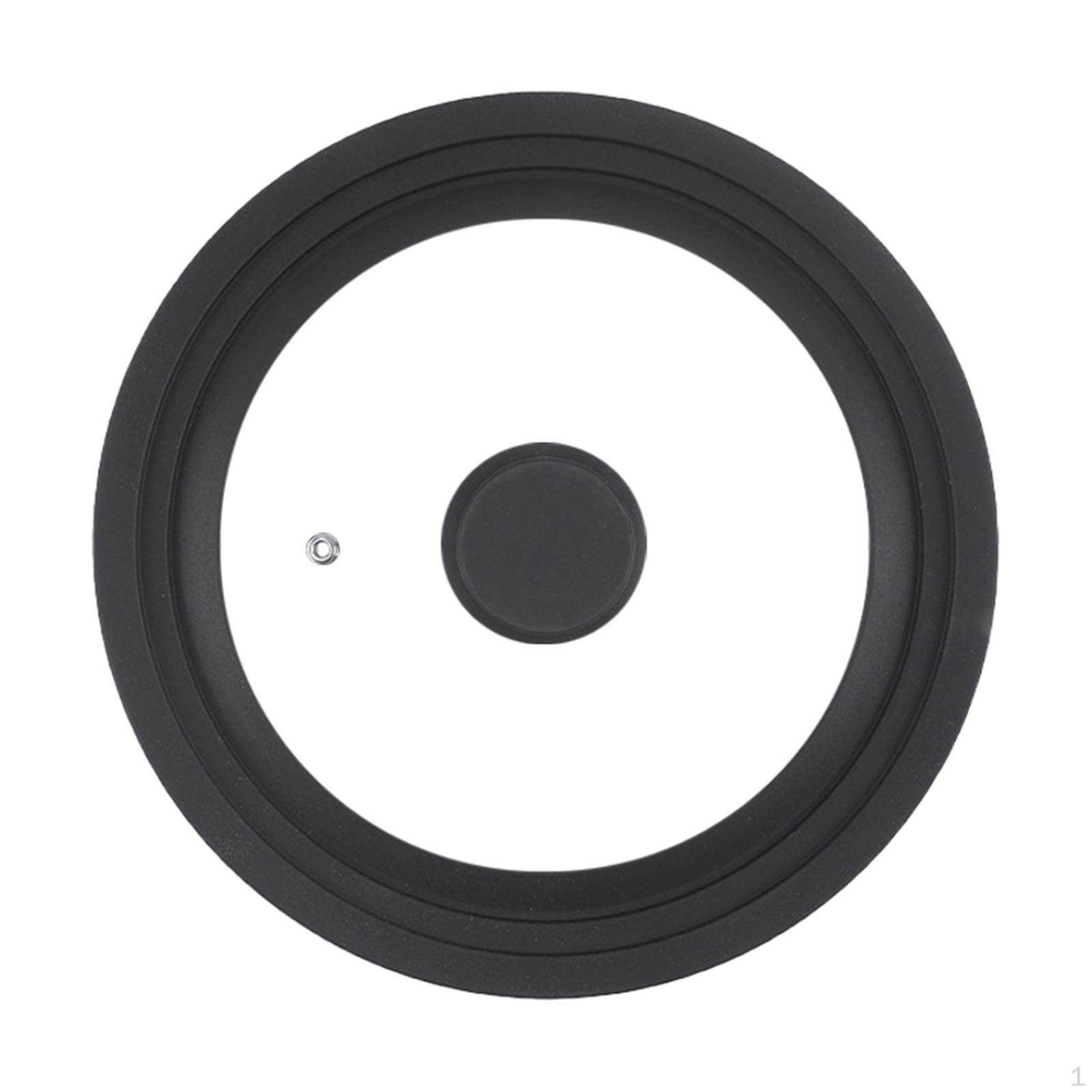 

Силікон для приготування їжі - Антипригарна кришка для каструлі Black 21cm