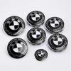 7 stk 45mm 68mm 74mm 82mm Bil Frontpanser Emblemer Bakluke Merke Ratt for BMW M F30 G01 E36 E39 E87 E46 E90 E92 E53 E94