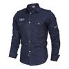 New Pure Cotton Casual Autumn Shirt Long-sleeved Shirt Youth Workwear Large Size Men's Shirt Versatile