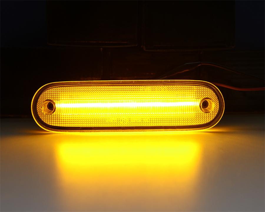 For 1990-2005 Mazda MX-5 Miata Amber LED Front Side Marker Light Lamp Clear Lens