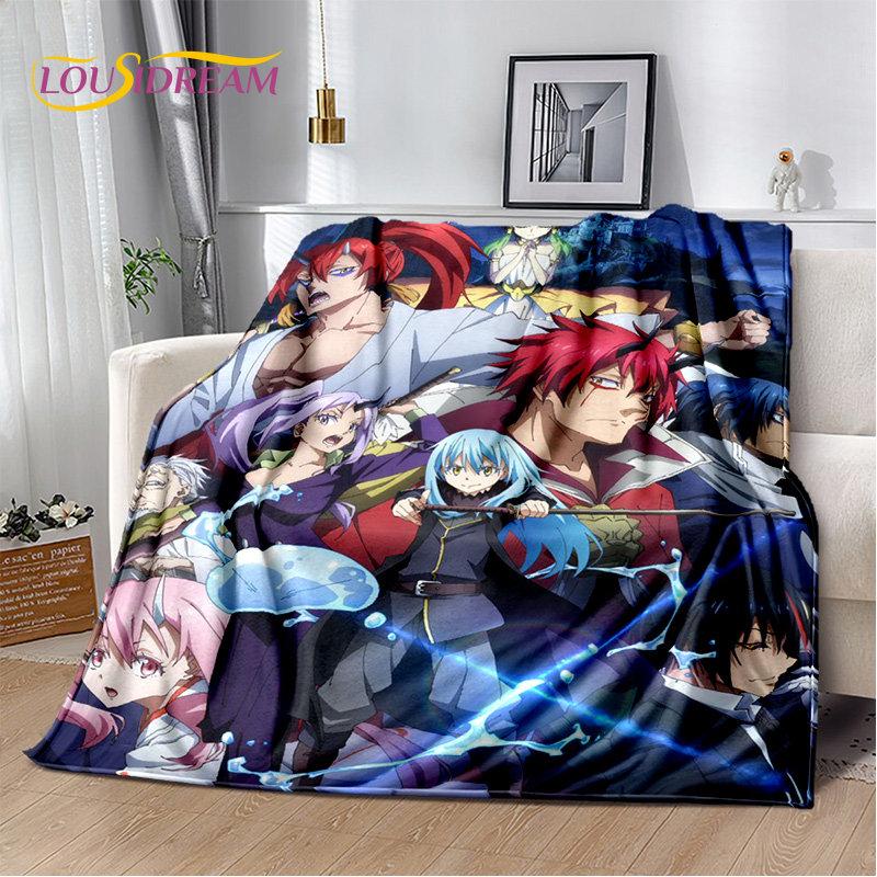 I Got Reincarnated As A Slime Anime Soft Plush Blanket,Flannel Blanket Throw Blanket for Living Room Bedroom Bed Sofa Picnic Kid