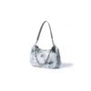 Guuka Plush Shoulder Bag Women's Gray R2271