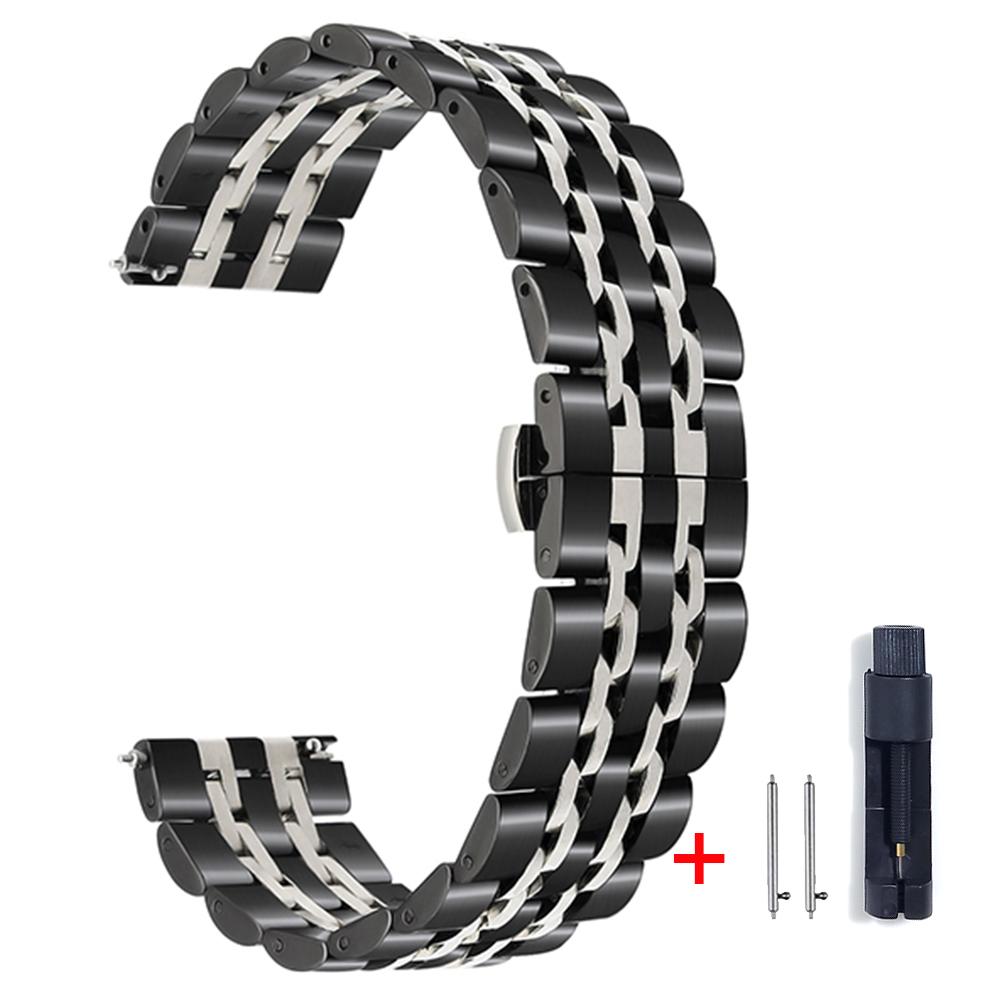 Metallarmband für HUAWEI GT 3 2 Pro 46mm Runner SE 43mm 42mm Edelstahl-Geflechtband für HUAWEI WATCH Buds Armband