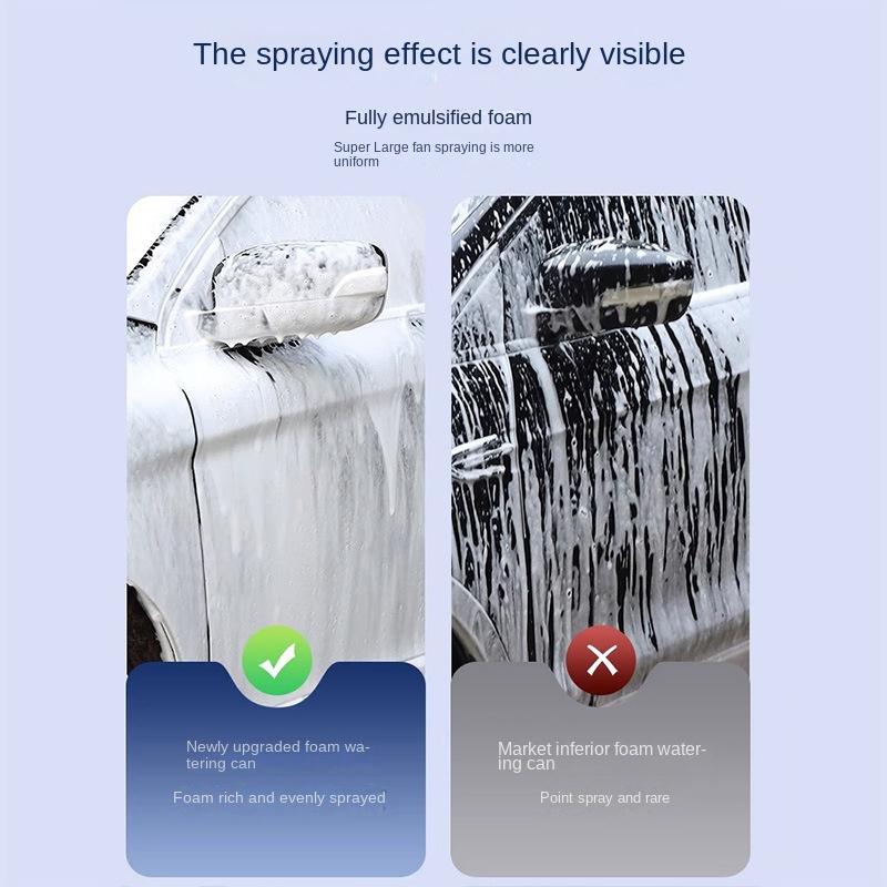 Electric Car Wash Foam Spray Bottle Sprayer Spray Foam Cleaner Car Wash Foamer High Pressure for Car Washing Gardening Supplies