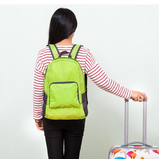 Traveling Men Women Foldable Waterproof Backpack Hiking Portable Daypack Bag