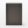 MUJI Photo Frame Convertible Postcard Case NEA79A3A Dark Gray W123×D166×H57mm