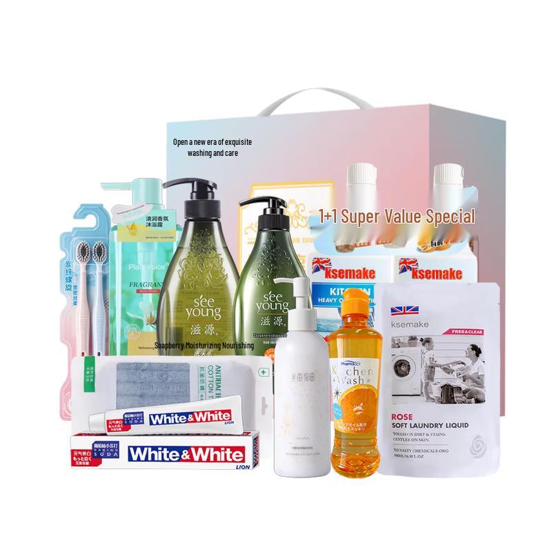 Lion Personal Care Brightening 10-Piece Gift Set
