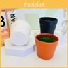 Container Plastic Flower Foam Base Flowerpot Ornament For Tabletop Gardening