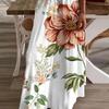 Formal Dress Floral Print Lace Summer Loose-fitting A-Line Maxi Dress for Banquet
