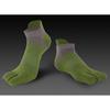 1 Pair Socks Sports Hot Selling Mens 5 Toe Socks Cotton Breathable Finger Sports Socks