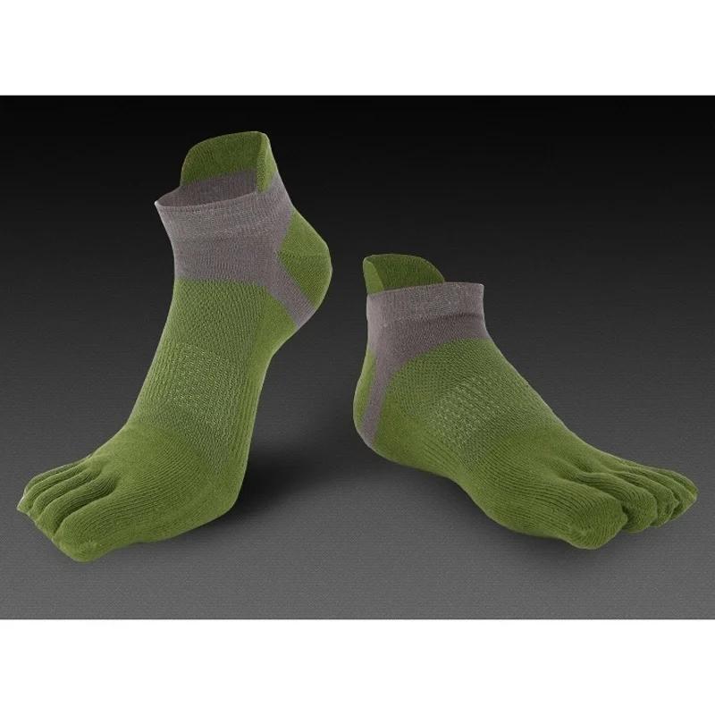 1 Pair Socks Sports Hot Selling Mens 5 Toe Socks Cotton Breathable Finger Sports Socks