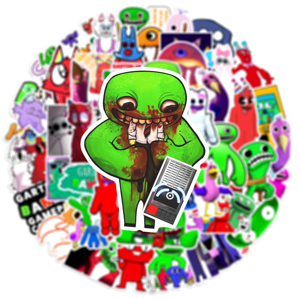 Of 50pcs Garten Banban Stickers Waterproof Reusable Decor Laptop Graffiti Gift