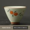 Hand-Painted Ge Kiln Underglaze Color Teacup, A Single High-End Chinese-Style Open Piece, A Ceramic Master Cup Gift