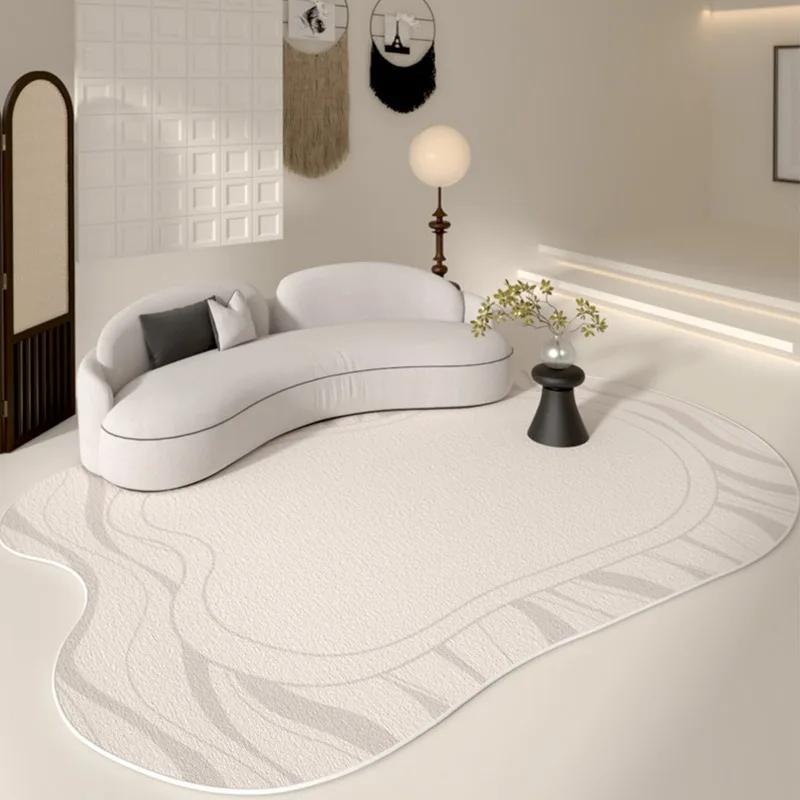 Living Room Carpet Home Decoration Luxury Modern Rug Big Size Irregular Floor Mat Anti-Slip Bedroom Large Area Rugs