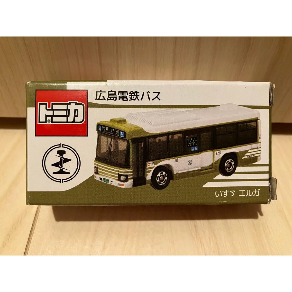 Used Tomica Limited Edition Hiroshima Electric Railway Bus Isuzu Elga