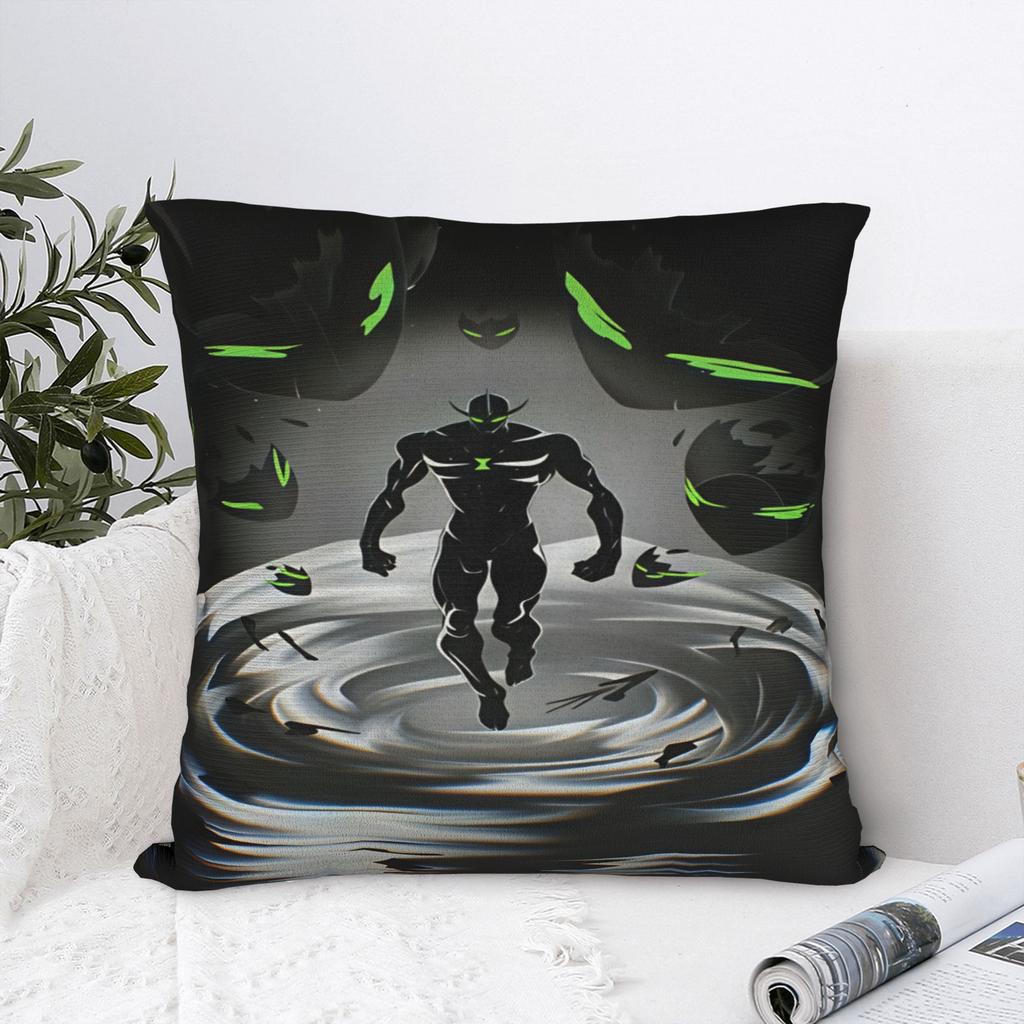Pillow Case Ben 10 Cartoon Soft Pillow Cover For Sofa Couch Bed Living Room Kawaii Pillowcases