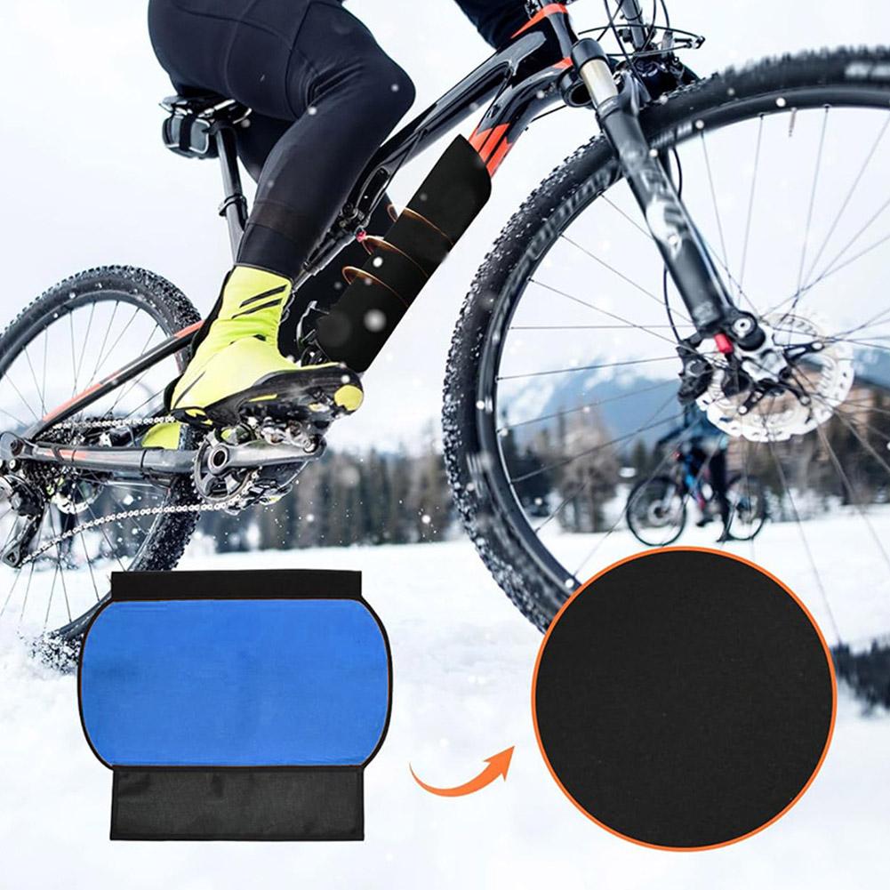Electric Bicycle Lithium Battery Cover Protective Case Dustproof Cold Resistant Waterproof Shield for Bike Frame