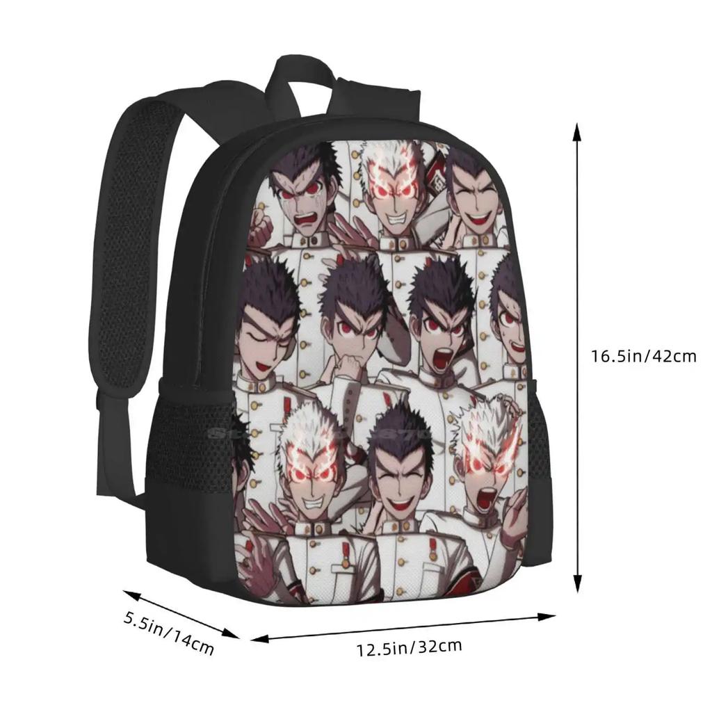 Kiyotaka Ishimaru Hot Sale Backpack Fashion Bags Danganronpa Kiyondo Ishida Kiyotaka Ishimaru Moral Compass Class 78th Mondo