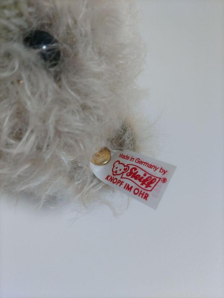 [USED] Steiff Teddy Bear Poinsettia 2013 Limited Edition