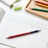 Tombow Round 1 Pencils, Red/Blue (55) Hexagonal, Point, 12-Piece Set, ippo!, Dozen, CV-KIVP