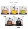 2025 Women's Versatile Retro Tote: Large-Capacity Underarm, Shoulder & Crossbody Bag