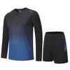 2024 Men's Quick-Dry Long Sleeve Sportswear Set for Running and Fitness