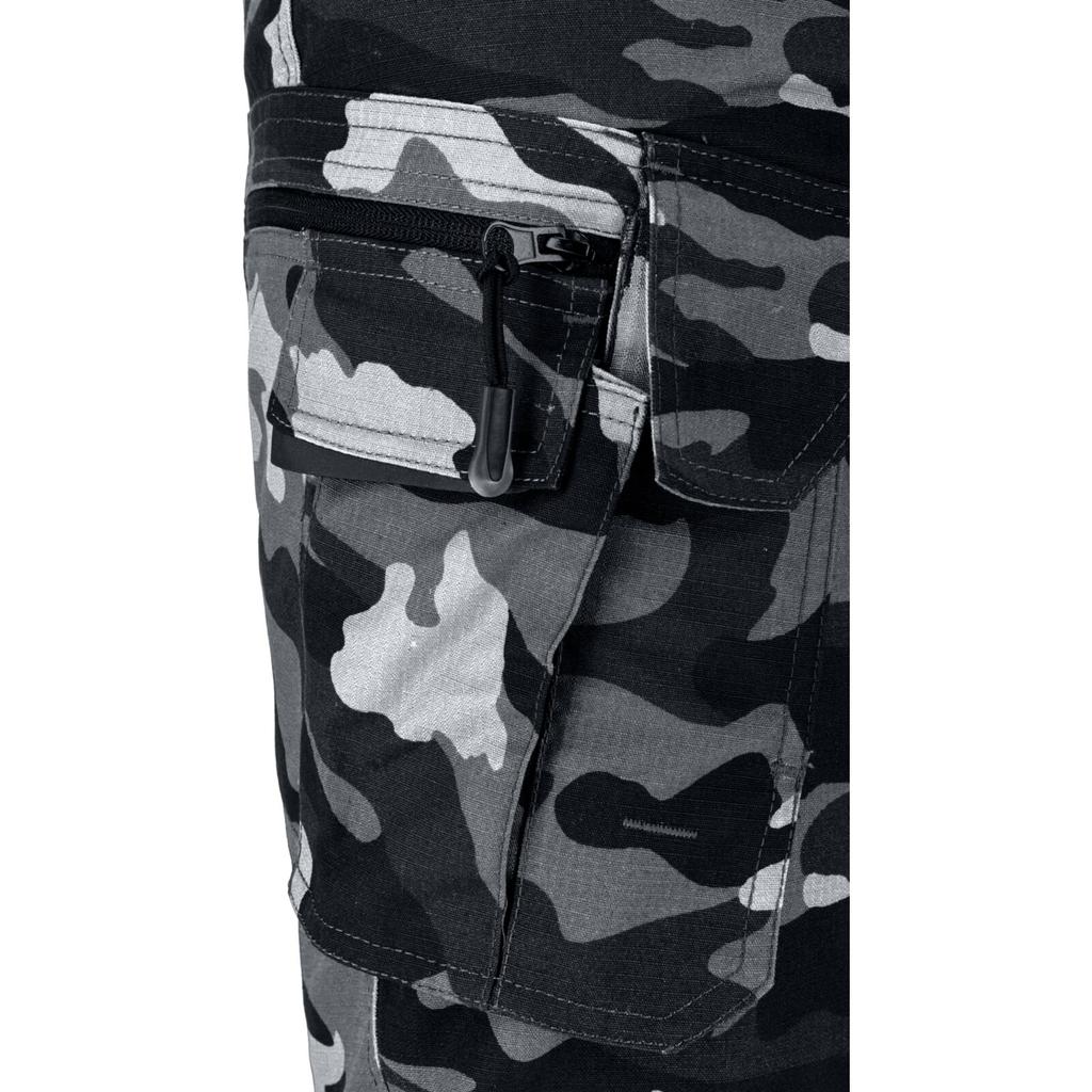 Gray Camouflage Combat Trousers with Reinforcements, "", Ce, Lahti