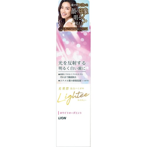 

[Set of 3] Lightee Toothpaste White Rose Mint 100g