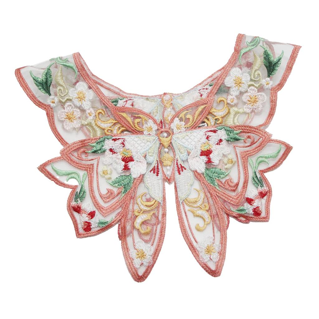 Mamianqun Dekorative Yunjian Hanfu Falscher Kragen Blumenstickerei Yunjian Abnehmbar Chinesisch Traditionell Ming Pferdegemäldekleid