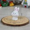 Christmas Resin Decorative ItemsMini Little Rabbits and Cute Cartoon Animals for Decoration and Landscaping