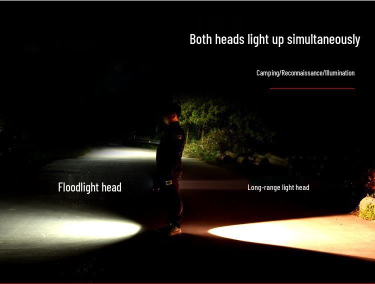 Rechargeable Super Bright 5000 Xenon Handheld Lantern: Multifunctional Outdoor Work and Household Searchlight Flashlight
