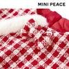 MiniPeace Girls' Red Sleeveless Dress