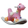 Multifunctional 2-in-1 Wooden Rocking Horse & Infant Scooter: Anti-Fall Toy for Babies & Toddlers (Up To 3 Years)