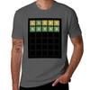Wordle Lucky Guess Funny Wordl Grid Word Game Design Classic Tshirt Unisex T Shirt Cotton 100 Cotton T Shirts Unisex 100 Tshirt