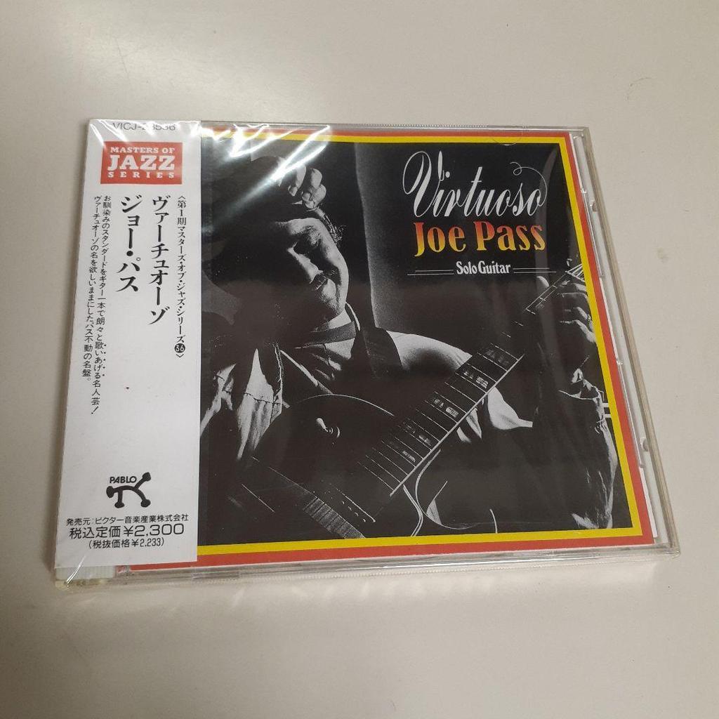 Used Unopened JAZZ Joe Pass Virtuoso CD