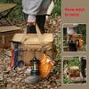 Outdoor Camping Storage Bag BBQ Picnic Extra Hard Anti-collision Bag Multifunctional Meal Kitchenware Set Pot Large Capacity Finishing Bag