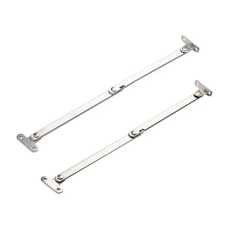 2pcs/Set Stainless Steel Cabinet Cupboard Furniture Doors Close Lift Up Stay Support Hinge Kitchen Long Service Life