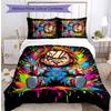 Chucky Cartoon Printed 3PCS Bedding Set Soft Breathable Duvet Cover Pillowcases Set Washable Bedroom Decor Home Gift