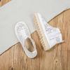 Order A Size Up,Exquisite Summer Korean Version of Harajuku Style Student Wild Flat Casual Women's Shoes Mesh Breathable Lazy Single Shoes