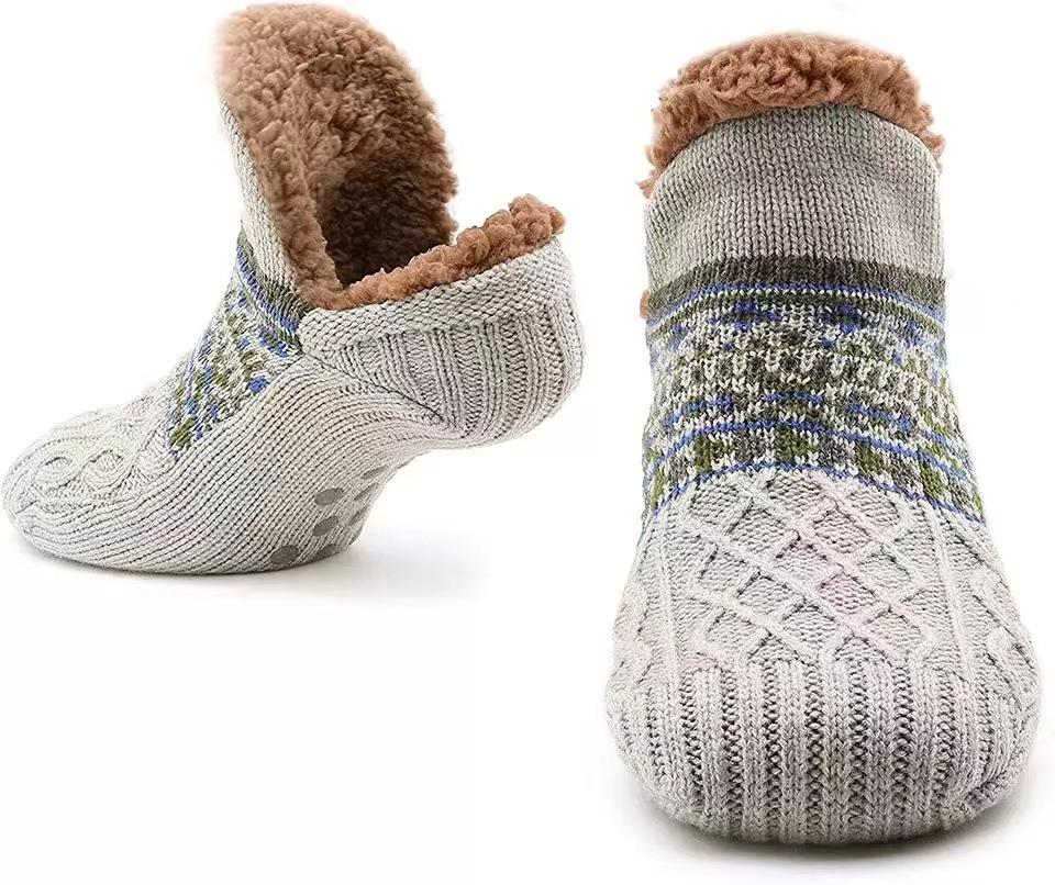 2025 Unisex Fall and Winter Floor Socks Warm Women Men Thicken Snow Socks Sleep Carpet Socks Slippers Socks Non-slip Yoga Socks