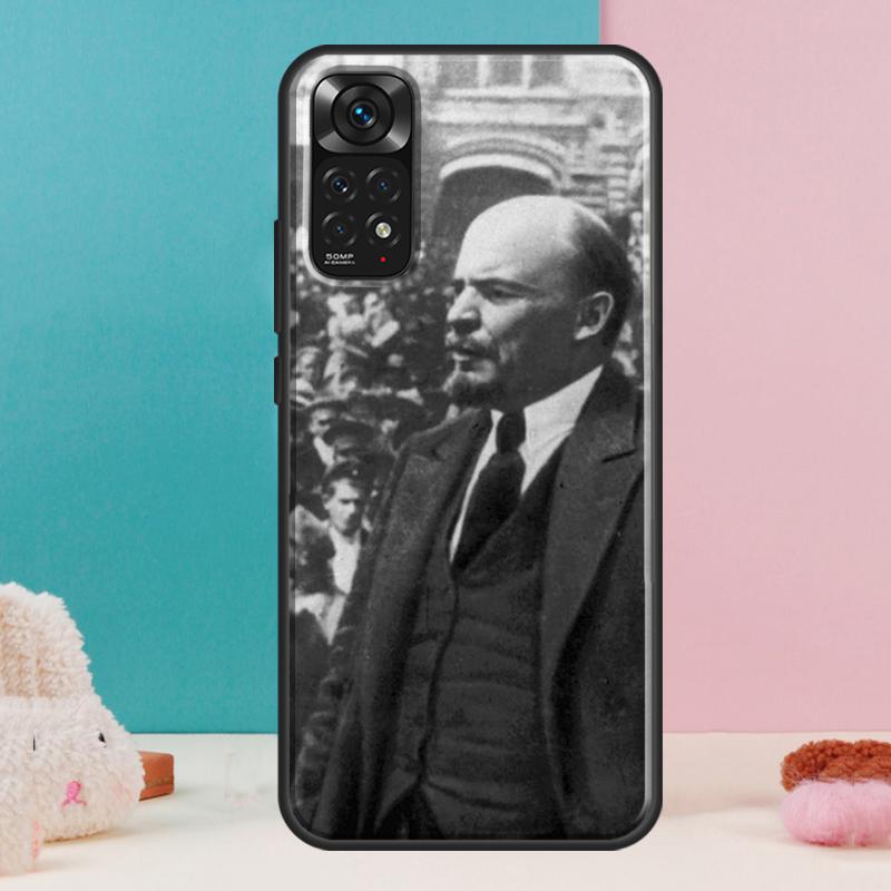 Lenin Soviet Union Flag Case For Xiaomi Redmi Note 14 12 11 9 10 13 Pro 9S 10S 11S 12S Redmi 13C 10C 12C 14C Cover