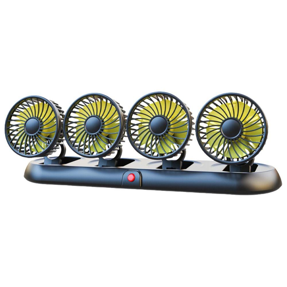 360 Degree Adjustable Portable Car Fan Automotive Electric Fan  Car Interior Accessories