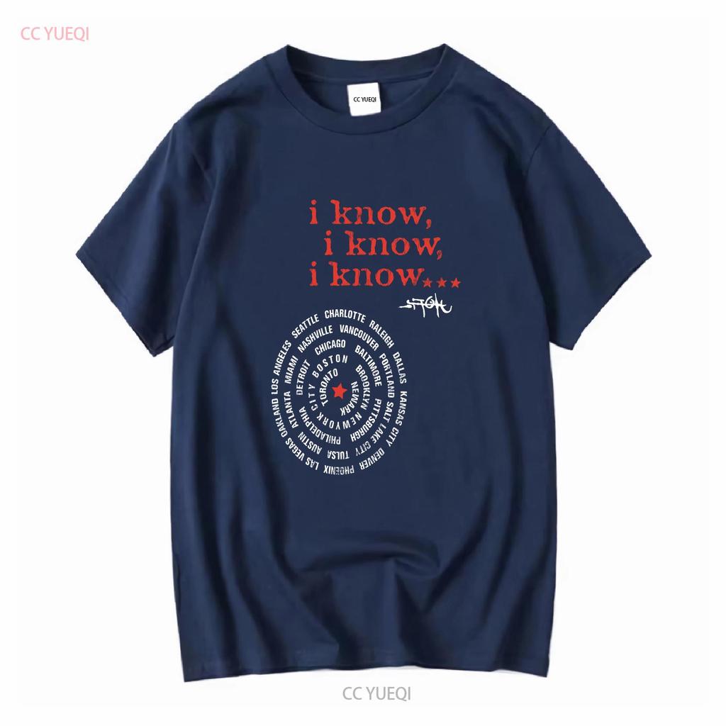 Travis Utopia Circus Merch Maximus Tour I KNOW Tričko Těžká Bavlna Jack dlouhý nebo krátký rukáv vintage Vypraný streetwear