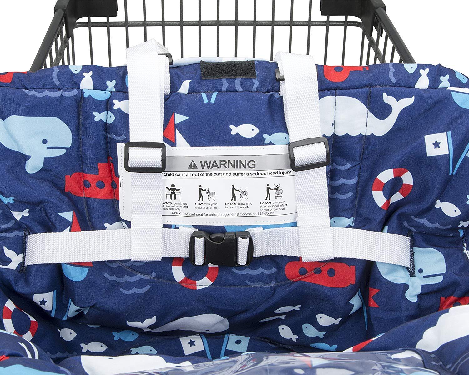 Babywagen-Abdeckung Für Hochstühle - Maschinenwaschbarer Einkaufswagen Schutz