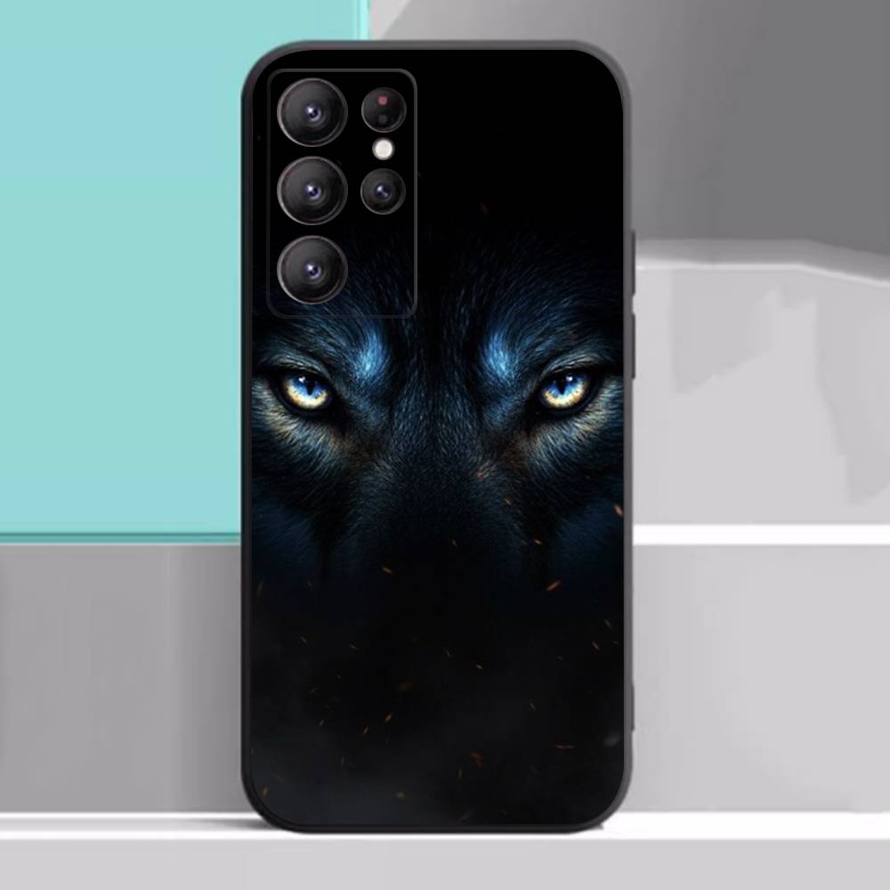 The Wolf Case For Samsung Galaxy Case S25 S23 S22 S21 S30 S20 S10 Ultra Plus FE TPU Soft Cover