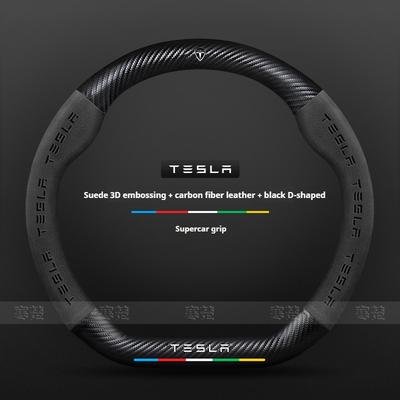 Autó kormánypárna Model 3 Model S Model Y Model X Roadster 2019-2025 Autó belső tér Kormánykerék kiegészítők